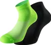 LENZ Running 3.0 Socken, 42-44, grün-schwarz, Unisex, 2 Produktbild-Vorschau 1