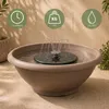 Set per fontana solare con LED, inclusa batteria - Vasca da Anteprima dell’immagine prodotto 5