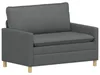 vidaXL Sofá, color gris oscuro, 126 x 81 x 87,5 cm, Vista previa de la imagen del producto 1