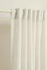 Vorhang Dreamy Bouclé 140x270 cm Creme, halbverdunkelnd mit Produktbild-Vorschau 1