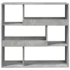 vidaXL Rozdělovač místností betonový šedý 100x33x94,5 cm Náhled obrázku produktu 4