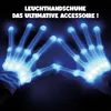 GlowPalm® | Led Handschuhe Blau Leuchtend | Neon Skelett Produktbild-Vorschau 2