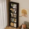 Regał na książki biurowy 5 półek nowoczesny loft czarny Podgląd zdjęcia produktu 4
