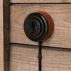 Aufputz Buchenholz Retro Rahmen 2-fach I PR1 dunkel Produktbild-Vorschau 5