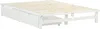 Homestyle4u Holzbett Palettenbett 140x200 cm 2 Schubladen Produktbild-Vorschau 4