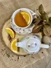 DUO FLORAL Tasse mit Teekanne SAFA New Bone China Porzellan Produktbild-Vorschau 8