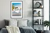 MuchoWow® Gerahmtes Poster Sommer - Zitat - Strand 60x90 cm Produktbild-Vorschau 2