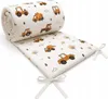 Bettumrandung Babybett 180x30 cm beidseitig Baumwolle Produktbild-Vorschau 3