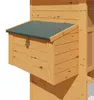 CADOCA® Hühnerstall 2stöckig 191x151x148cm Lauframpen Produktbild-Vorschau 5