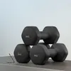 SONGMICS, sada dvou hexagonálních činek, litinové fitness Náhled obrázku produktu 6