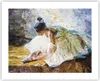 Poster - Poster ohne Rahmen - Ballerina Mädchen Öl - 50x40 Produktbild-Vorschau 1