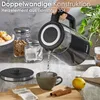 Zilan Wasserkocher Küchen Elektrogeräte Doppelwandig Produktbild-Vorschau 4