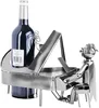 BRUBAKER portabottiglie da vino pianista pianista scultura Anteprima dell’immagine prodotto 4