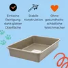 2er Set Katzenklo Katzentoilette offen ohne Deckel Katzen Produktbild-Vorschau 2