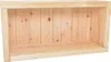 ROJAPLAST Vaso doppio gigante 120 X 50 X 40 cm in legno di Anteprima dell’immagine prodotto 2