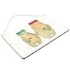 Mr. & Mrs. Panda Schild Bären mit Blumenkranz DIN A4 - Weiß Produktbild-Vorschau 2