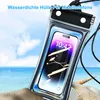Wasserdichte Handy Tasche transparent mit Umhängeband für Produktbild-Vorschau 2