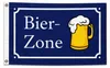 Drapeau BIERZONE 90 x 150 cm avec 2 œillets en laiton Voir les images du produit 2