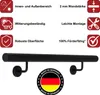 TIBU Handlauf Aluminium Schwarz Geländer 30-600cm Produktbild-Vorschau 2