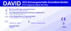 30 x David Schwangerschaftstest Streifen 10 miu/ml HCG Produktbild-Vorschau 1