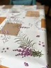 PVC Tischdecke VALENCIA Lavendel Wachstuch Eckig Länge & Produktbild-Vorschau 3