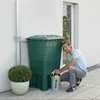 Cuve à eau rectangulaire 300L verte - couvercle et robinet Voir les images du produit 2