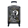 MuchoWow® Koffer Handgepäck Trolley Rollkoffer Kleine Produktbild-Vorschau 1