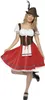 Bavorský kostým dirndl pro ženy červenohnědý bílý M Náhled obrázku produktu 7