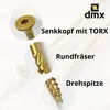 200x Holzschrauben Spanplattenschrauben 5x50mm Schrauben Produktbild-Vorschau 4