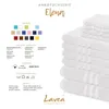 Lavea® 4er Set Duschtuch 70x140, 4 Stück, 100% Baumwolle Produktbild-Vorschau 3