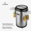 Klarstein Mr. Barbot, barová lednice, 50 l, , nerezová ocel Náhled obrázku produktu 3