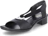 Rieker Damen Sandaletten Sandalen Blockabsatz 62662-01, Produktbild-Vorschau 22