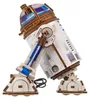 3D puzzle, R2-D2, Ugears, drevo, 315 dielov Náhľad obrázku produktu 11