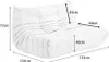 Sofa Liegesofa Couch Sessel sitz Wolke grün 2er Produktbild-Vorschau 2