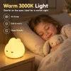 LED Kinder Nachtlicht Niedliche Ente Nachttischlampe Produktbild-Vorschau 4
