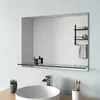 S'AFIELINA Miroir de salle de bain avec étagère 60 × 80 × Voir les images du produit 11