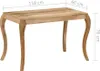 Maison Exclusive - Eettafel, 118x60x76 cm, massief Productafbeelding-voorbeeld 6