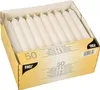 50 bougies de table Ø 2,1 cm - 19,6 cm blanc Voir les images du produit 5
