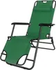 A green folding lounge chair on a white background. Podgląd zdjęcia produktu