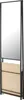 A full-length mirror with a wooden shelf. Podgląd zdjęcia produktu