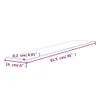 vidaXL Pannelli da parete in PVC marrone effetto legno 2,06 Anteprima dell’immagine prodotto 10