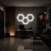 MasterLED Hexagon LED Deckenleuchte 128W 252x97cm Kaltweiß Produktbild-Vorschau 2