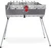 Mangal Set Taschkent Schaschlikgrill mit 9er Drehspieß Produktbild-Vorschau 1