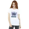 Disney - "Ohana" T-Shirt für Damen BI30268 (XXL) (Weiß) Produktbild-Vorschau 2
