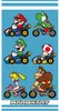 Toalla Super Mario MARIOKART, 100% algodón, 70 x 140 cm Vista previa de la imagen del producto 1