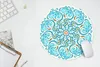 MuchoWow® Mauspad Mousepad Mandala - Blau - Gelb - Abstrakt Produktbild-Vorschau 5