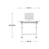 MARK ADLER Study 3.0 | Ergonomischer Schreibtisch für ein Produktbild-Vorschau 21