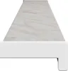 vidaXL Parapet s mramorovým vzorom 160 x 15 x 4,5 cm, PVC Náhľad obrázku produktu 6