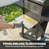 Outsunny Gasgrill 5,4 KW 2 Brenner BBQ Grillwagen inkl Produktbild-Vorschau 9