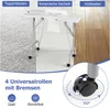 COSTWAY Table de manucure pliable avec collecteur de Voir les images du produit 7